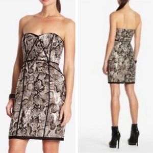 BCBG Shana Strapless Dress